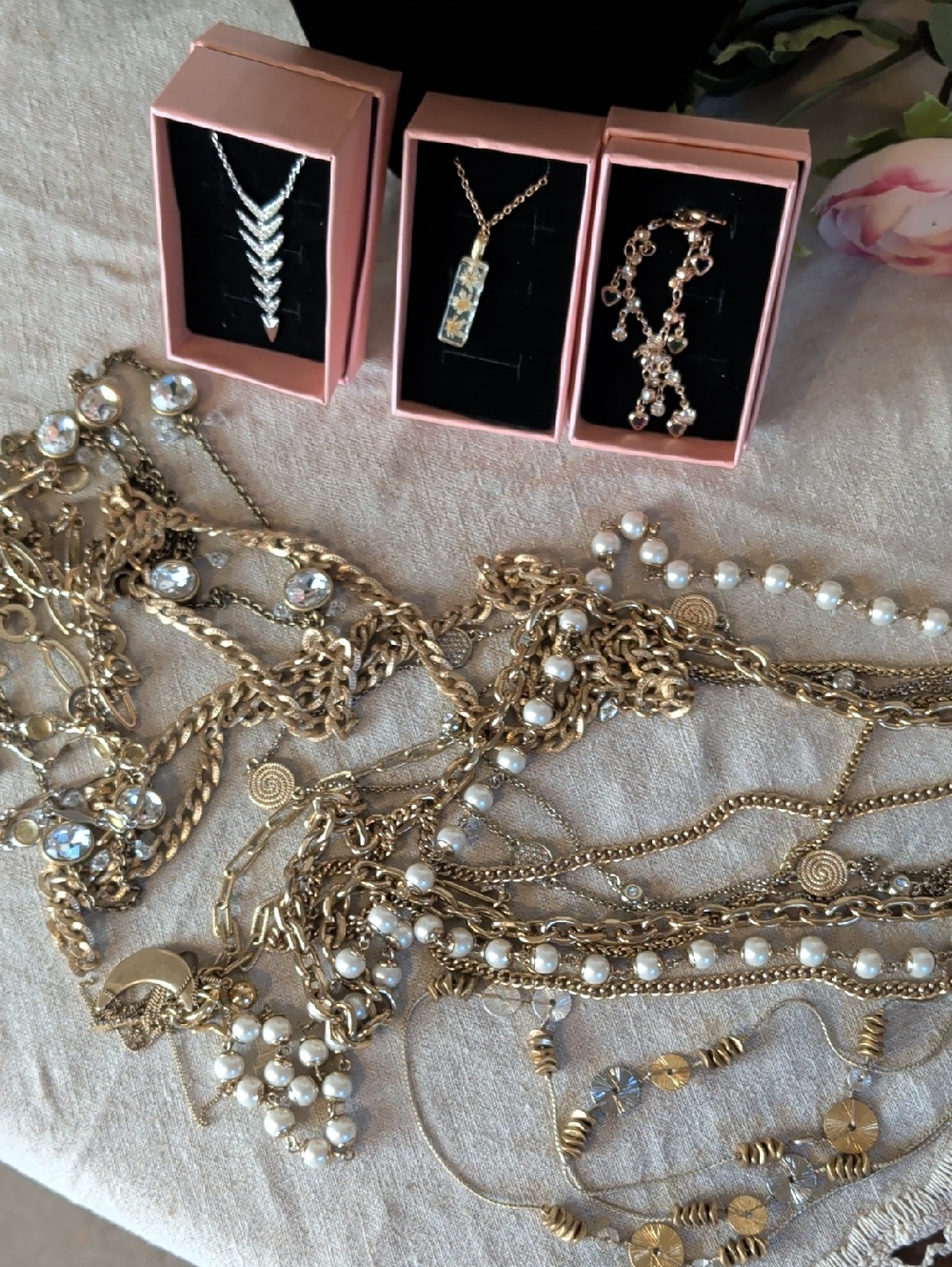 Celestial Boho Layered Necklace Collection – 11 Piece Curated Jewelry Set